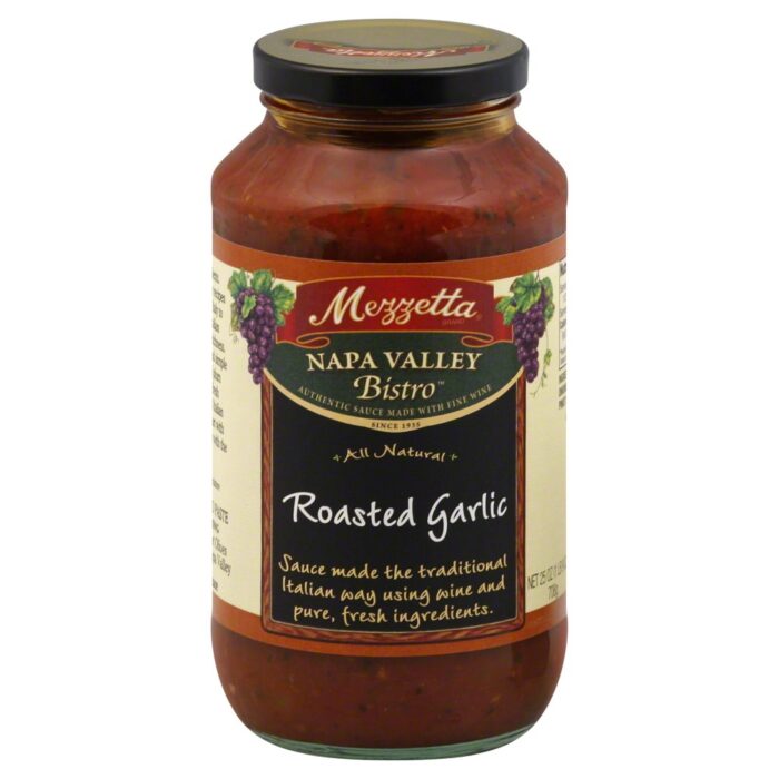 Mzzeta Sauce,Roasted Garlic 25 Oz - Image 1