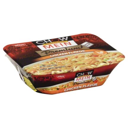 Nissin, Chow Mein Noodles Chicken, Case Of 8, 4 Oz