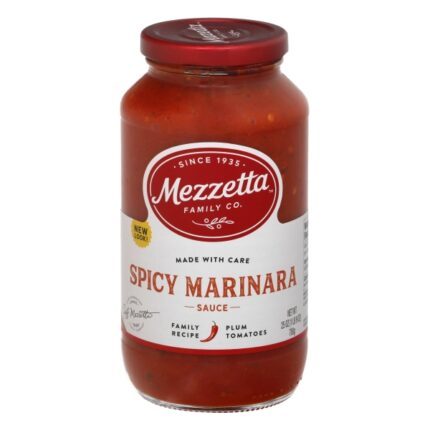 Mzzeta Sauce,Spicy Marinara 25 Oz