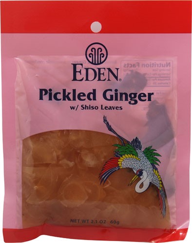 Eden Pickled Ginger & Shiso 2.1 Oz