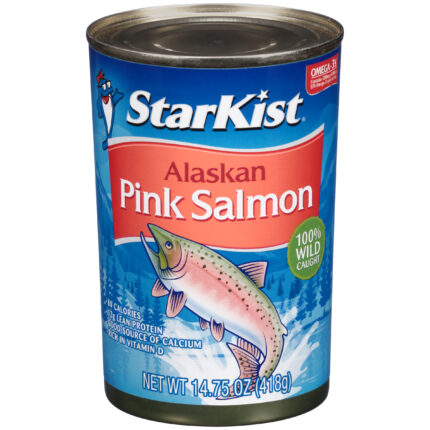 Starkist, Wild Alaskan Pink Salmon Can, Case Of 12, 14.75 Oz