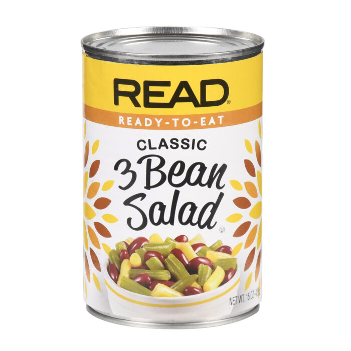 Reads, 3 Bean Salad, Case Of 12, 15 Oz. - Image 1