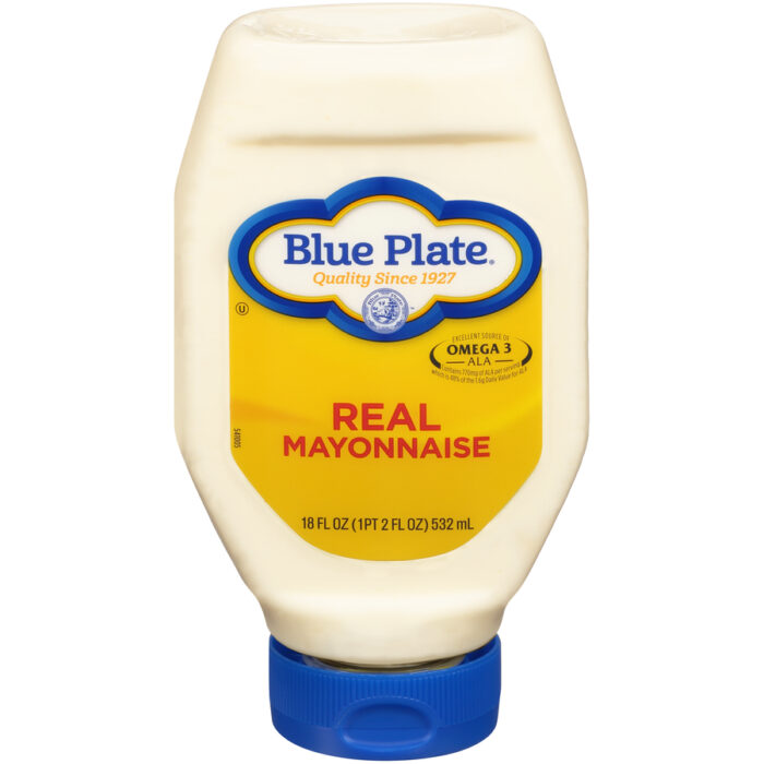 Blue Plate, Real Mayonnaise, Case Of 12, 18 Fl Oz - Image 1