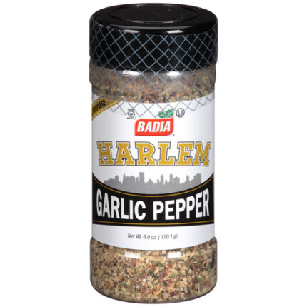 Badia Pepper,Harlem Garlic 6 Oz