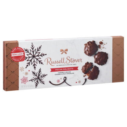 Russel Stover, Milk Chocolate Pecan Delights, Case Of 6, 8.1 Oz