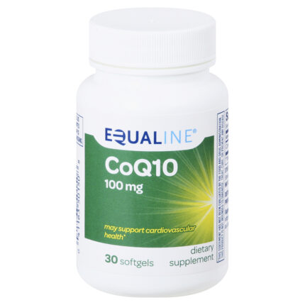 Equaline, Coq10 Softgels 100 Mg Dietary Supplement, Case Of 3, 30 Ct