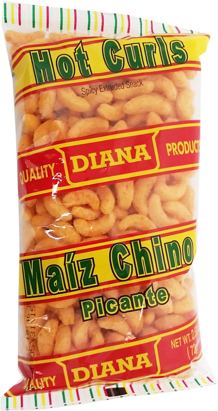 Prodiana, Hot Curl Snack Maiz Chino Picante, Case Of 24, 2.54 Oz - Image 1