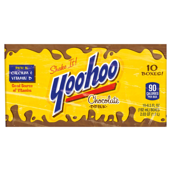 Yoo-Hoo, Chocolate Drink Boxes, Case Of 4, 65 Fl Oz - Image 1