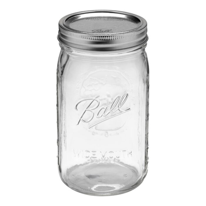 Ball Jars,Wide Mouth,Qt,W/Lid 12 Ct - Image 1