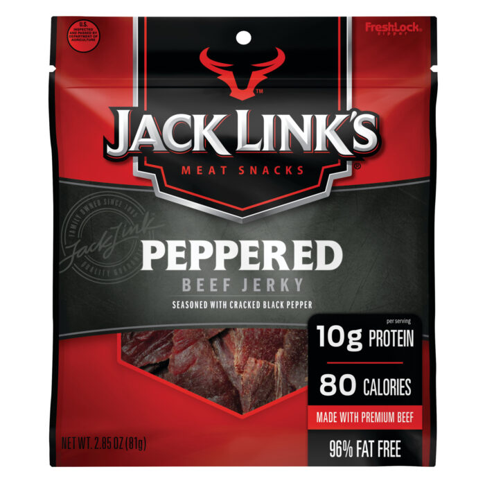 Jack Link'S, Peppered Beef Jerky, Case Of 12, 2.85 Oz - Image 1