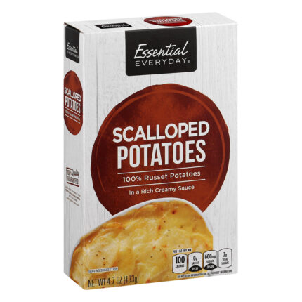 Essential Everyday, Potatoes Scalloped, Case Of 12, 4.7 Oz