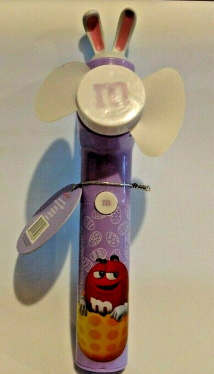 Candyrifc, M&M'S Easter Fan Purple Bunny Rabbit Ears With Candy Gift, Case Of 18, .46 Oz