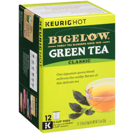 Bigelw Tea,K-Cup,Green 12 Ct