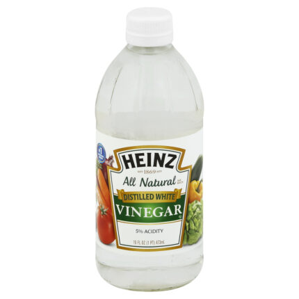 Heinz, All Natural Distilled White Vinegar, Case Of 12, 16 Fl Oz