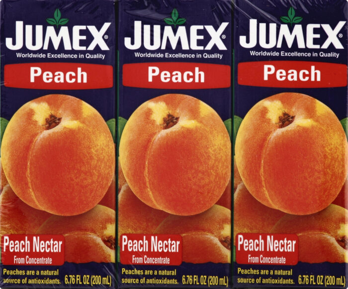 Jumex, Peach Nectar, Case Of 8, 3/6.7 Fl Oz - Image 1