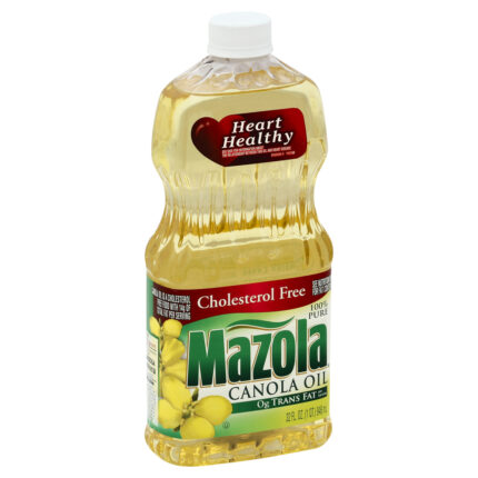 Mazola, Canola Oil Cholesterol Free, Case Of 12, 32 Fl Oz