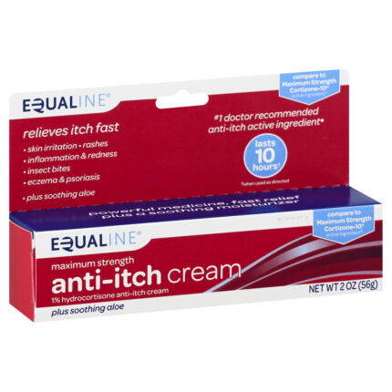 Equaline, Anti Itch Cream Maximum Strength, 1 Each, 2 Oz