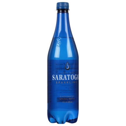 Saratoga, Sparkling Carbonated Spring Water, Case Of 12, 28 Fl Oz