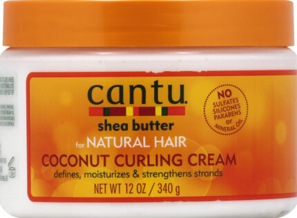 Cantu, For Natural Hair Coconut Curling Cream With Shea Butter, Case Of 3, 12 Oz
