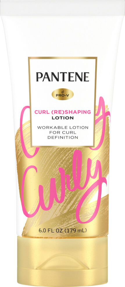 Pantene, Curly Hair Cream Reshapes & Defines, Case Of 3, 6 Fl Oz