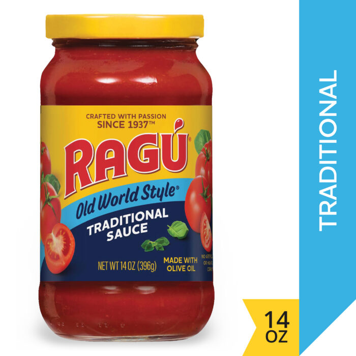 Ragu, Traditional Pasta Sauce, Case Of 12, 14 Oz - Image 1