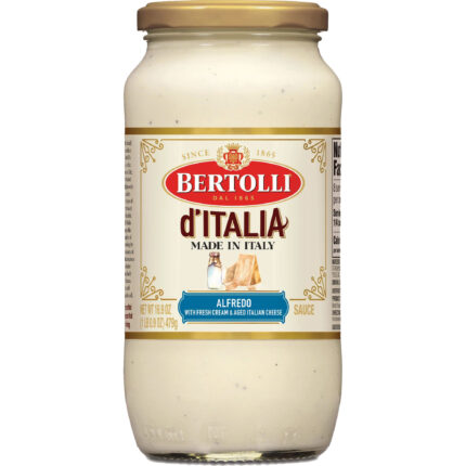 Bertolli, D'Italia Alfredo With Fresh Cream And Aged Italian Cheese, Case Of 6, 16.9 Oz