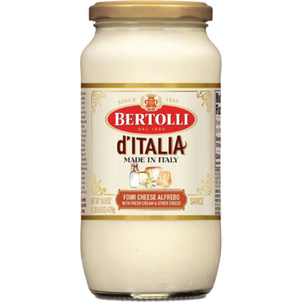 Bertolli, D'Italia Four Cheese With Fresh Cream, Case Of 6, 16.9 Oz