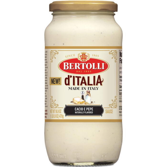 Bertolli, D'Italia Cacio E Pepe, Case Of 6, 16.9 Oz - Image 1
