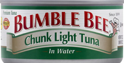 Bumble Bee, Chunk Light Tuna In Water, Case Of 24, 12 Oz