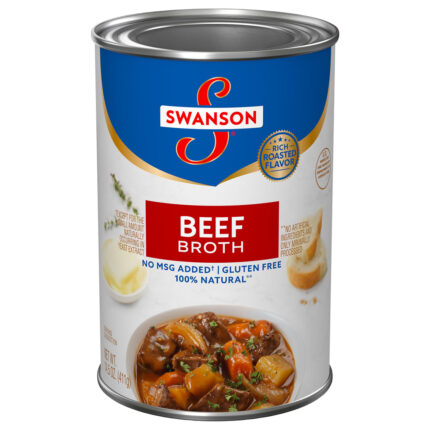 Swanson, Beef Broth, Case Of 24, 14.5 Oz