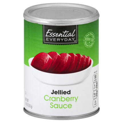 Essential Everyday, Jellied Cranberry Sauce, Case Of 24, 14 Oz