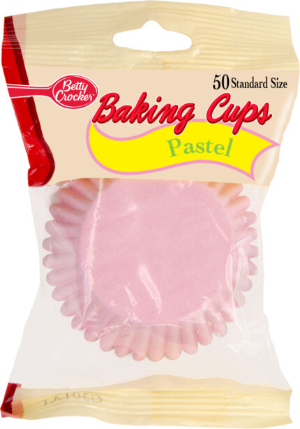 Betty Crocker, Pastel Baking Cupcake Liners, Case Of 12, 50 Ct