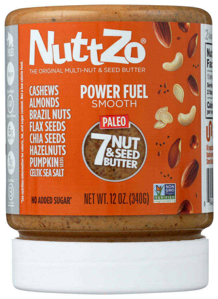 Nuttzo Sprd,Power Fuel,Smooth 12 Oz - Image 1