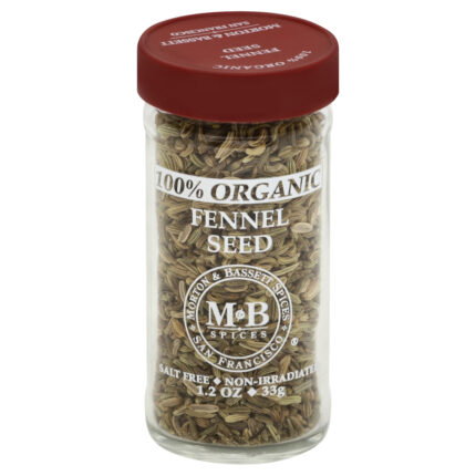 Morbas Seasoning,Og1,Fennel Seed 1.2 Oz