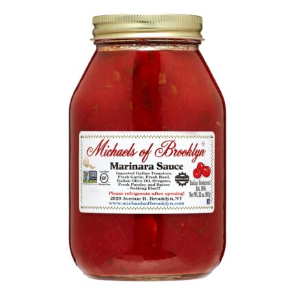 Michaels Of Brooklyn, Marinara Sauce, Case Of 6, 32 Ounce