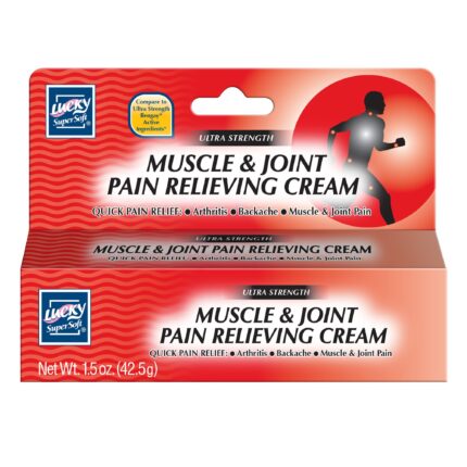 Lucky, Super Soft Ointments Muscle And Joint Pain Relieving Cream, Case Of 6, 1.5 Oz