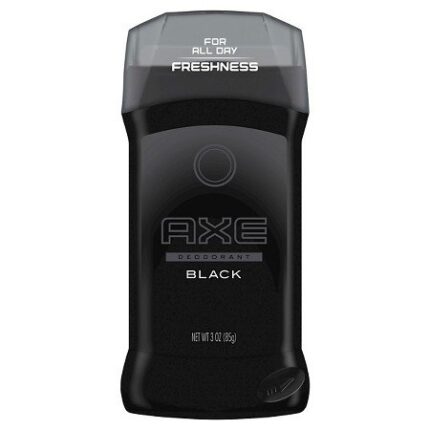 Axe, Dual Action Deodorant For Men Black Frozen Pear & Cedarwood Formulated Without Aluminum Paraben, Case Of 6, 3 Oz