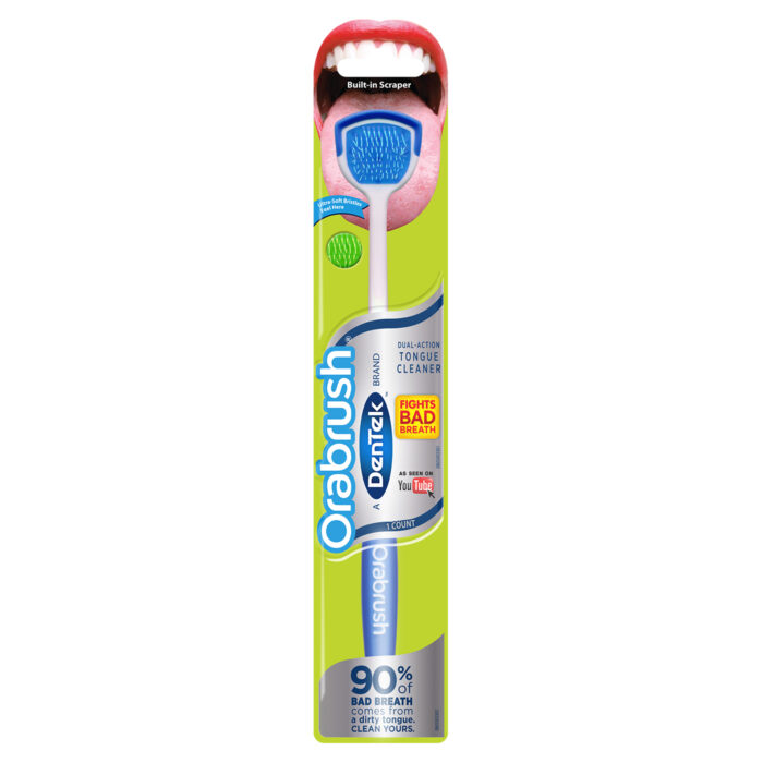 Orabrush, Dual Action Tongue Cleaner, Case Of 6, 1 Ct - Image 1