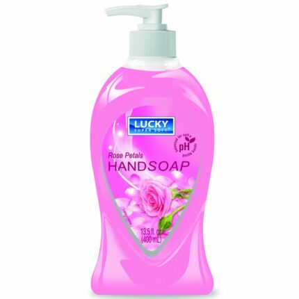 Lucky, Mermaid Liquid Soap Rose Petals, Case Of 12, 13.5 Fl Oz