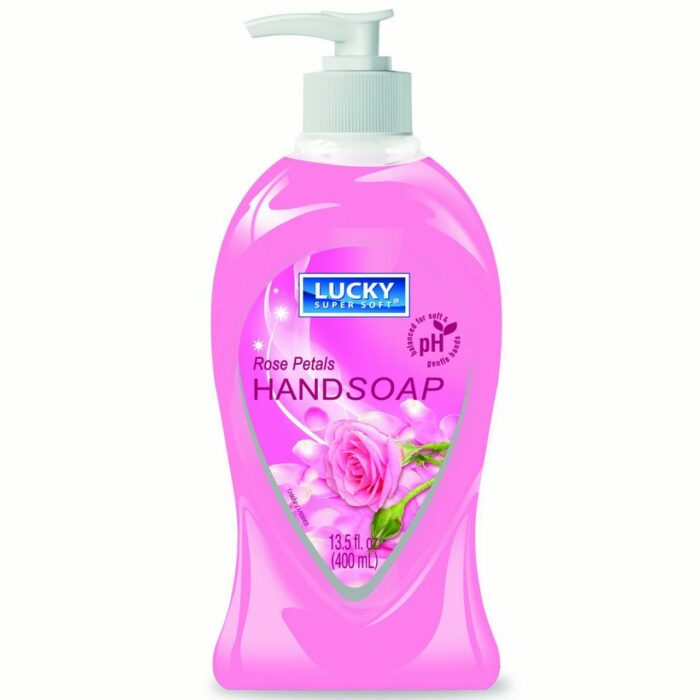 Lucky, Mermaid Liquid Soap Rose Petals, Case Of 12, 13.5 Fl Oz - Image 1
