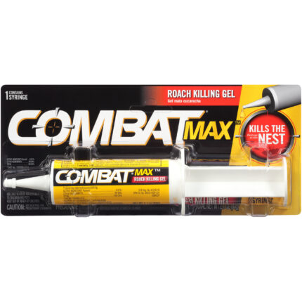 Combat, Max Roach Killing Gel Syringe, Case Of 12, 2.12 Oz
