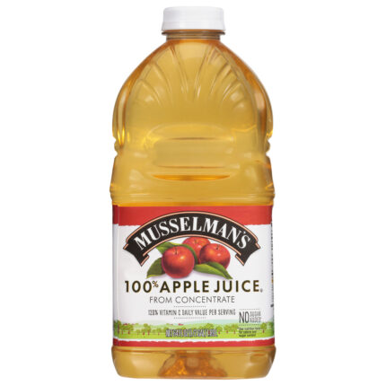 Musselman'S, 100% Apple Juice, Case Of 8, 64 Fl Oz