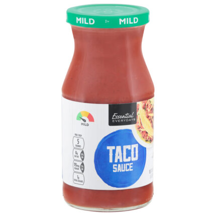 Essential Everyday, Mild Taco Sauce, Case Of 12, 16 Oz