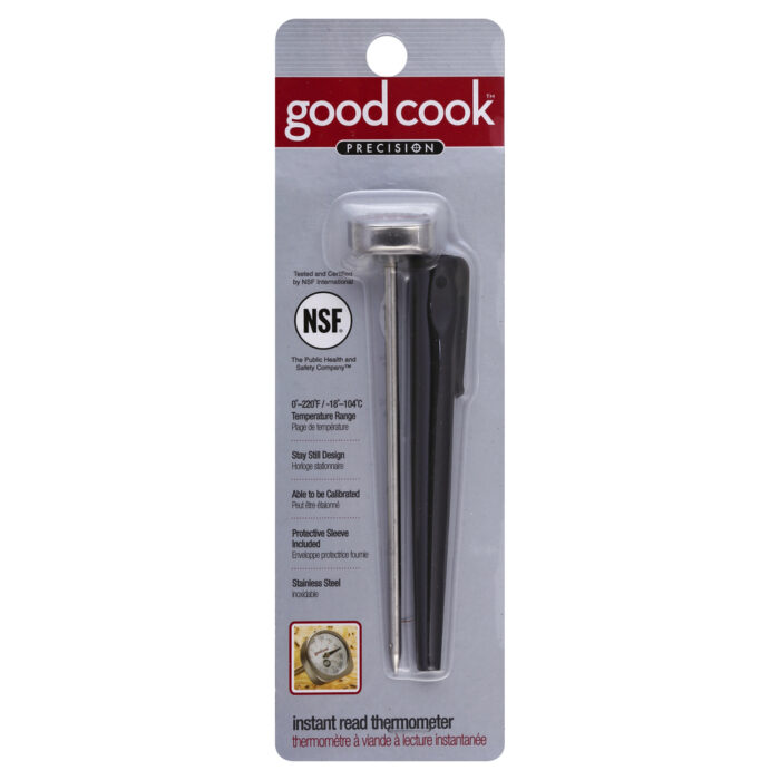 Good Cook, Instant Read Thermometer Black, Case Of 4, 1 Ct - Image 1
