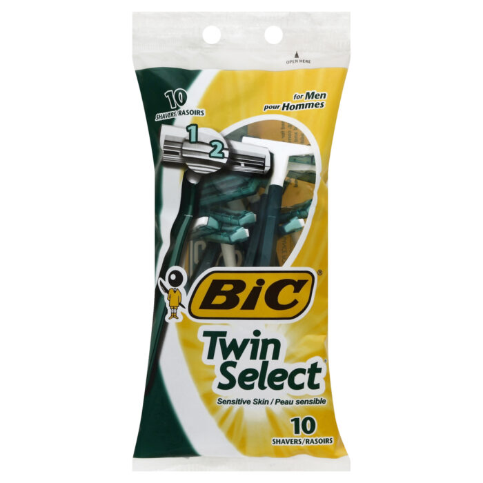 Bic, Twin Select For Men 2-Blade Disposable Shavers, 1 Each, 10 Ct - Image 1