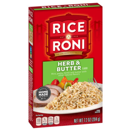 Rice A Roni, Pasta Herb And Butter Flavor, Case Of 12, 7.2 Oz