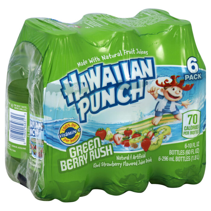 Hawaiian Punch, Juice Drink Green Berry Rush, Case Of 4, 60 Fl Oz - Image 1