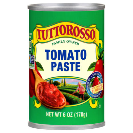 Tuttoross, Tomato Paste Can, Case Of 24, 6 Oz