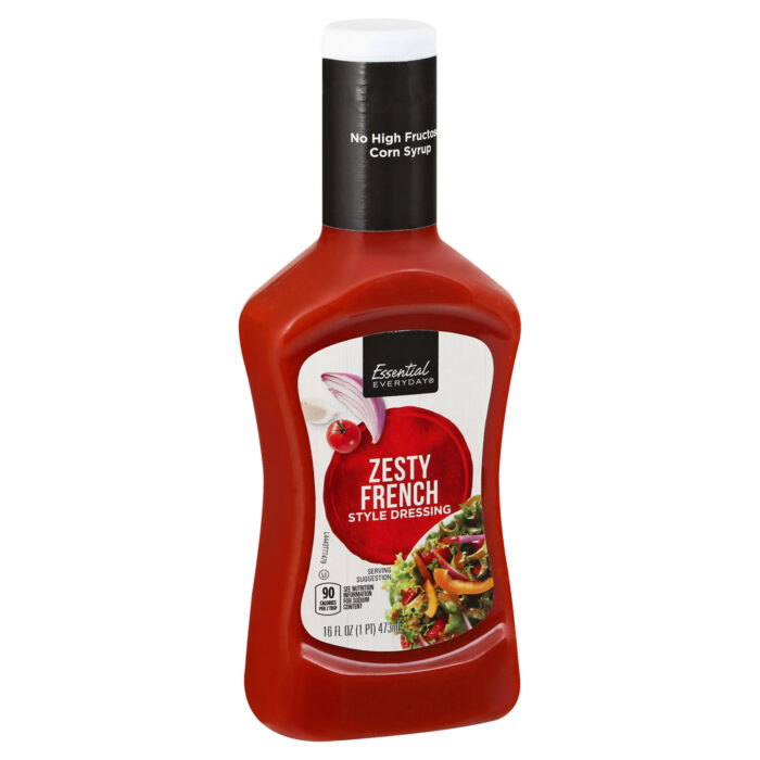 Essential Everyday, Dressing Zesty French Style, Case Of 6, 16 Fl Oz - Image 1