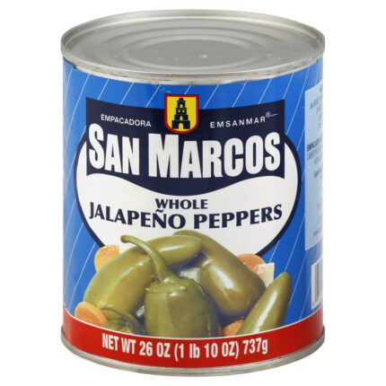 Sanmar Peppers,Jalapeno,Wh 26 Oz